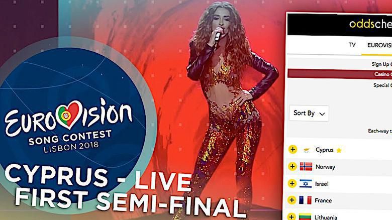 Eleni Foureira z Cypru wygra Eurowizję 2018?