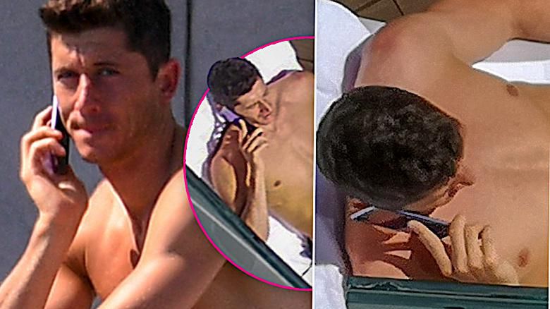 Robert Lewandowski nago w Soczi