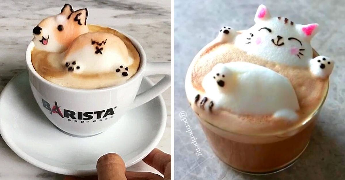 27 Amazing Foam Sculptures to Add Flavor to Your Favorite Beverages. True Works of Art