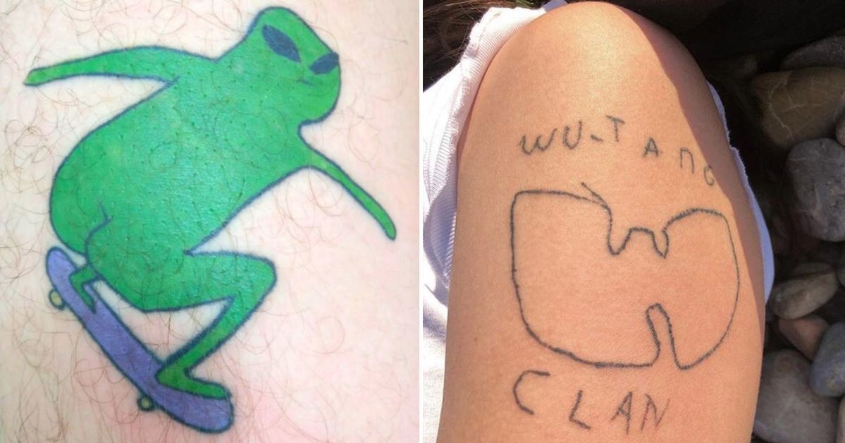 21 Nightmare Tattoos. Their Owners Wanted to Get Rid of Them Right after Leaving the Studio