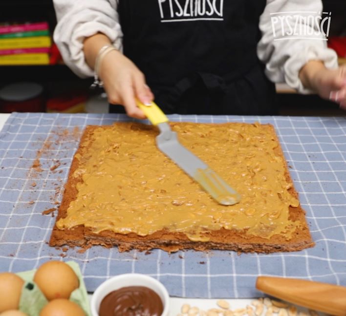 Rolada Snickers- Pyszności