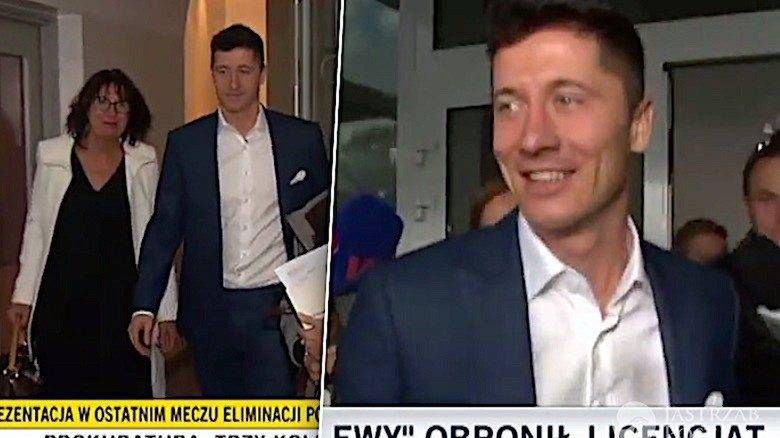 Robert Lewandowski obronił licencjat