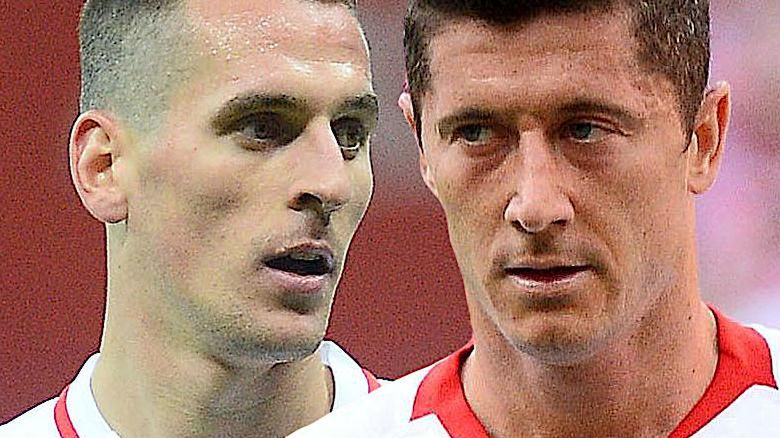 Robert Lewandowski i Arkadiusz Milik