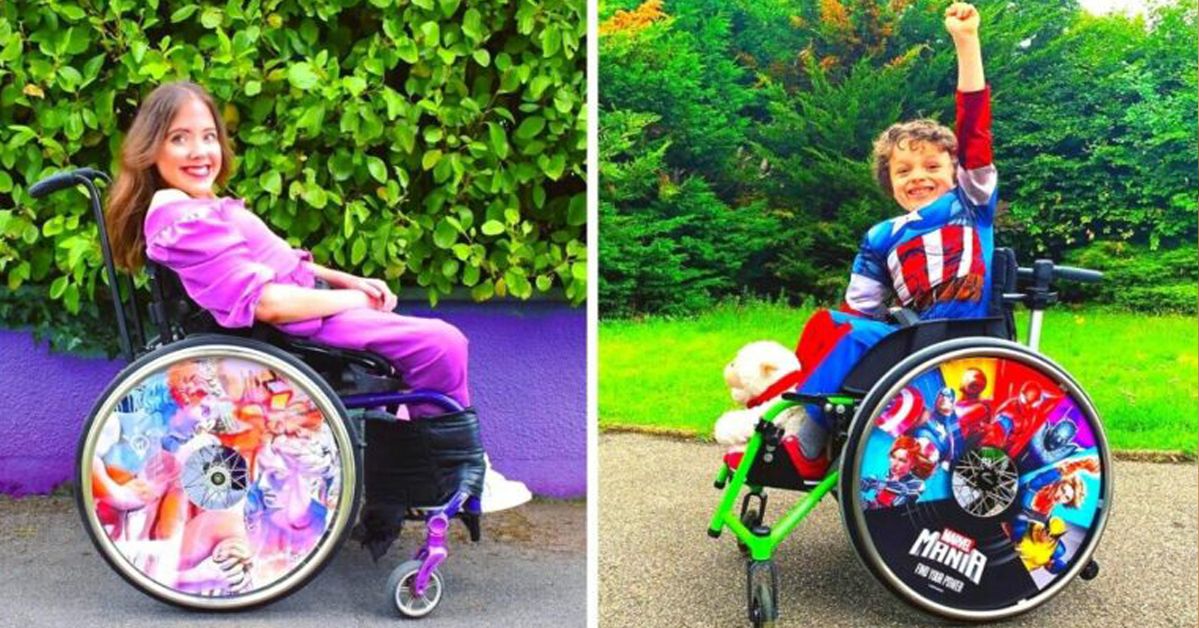 20 Extraordinary Wheelchairs in All the Colors of the Rainbow