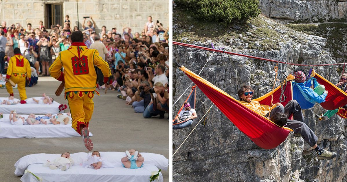 17 Unusual Festivals Held All Over the World. Their Unusual Events Attract Thousands of People!