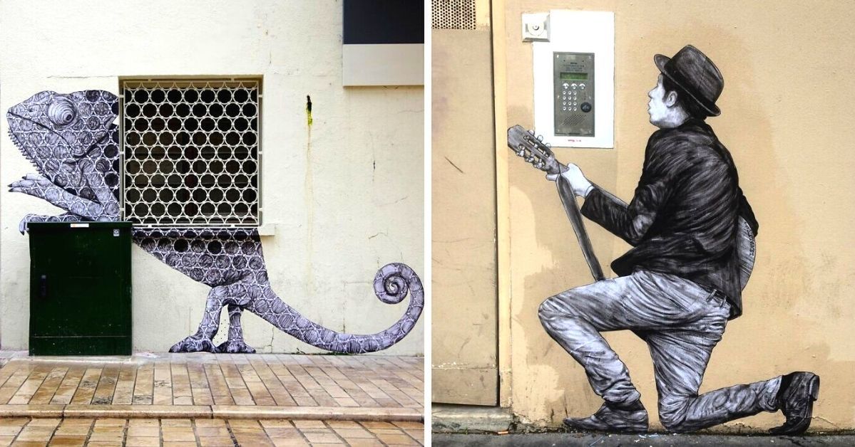 29 Murals Invigorating French Streets. All Passers-by Pay Attention