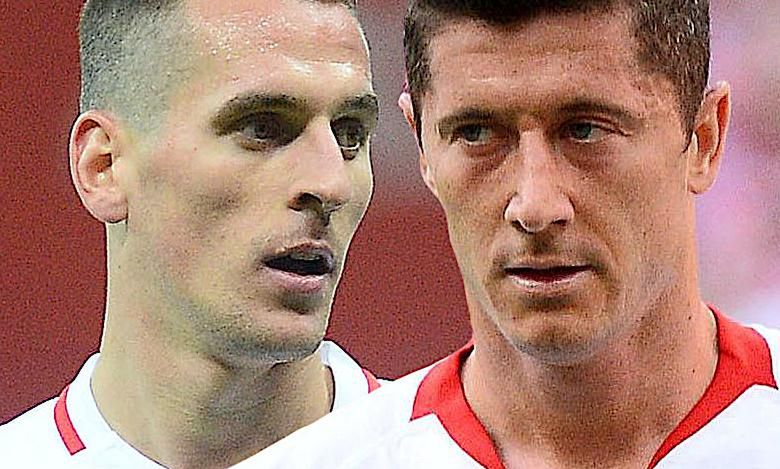 Robert Lewandowski i Arkadiusz Milik