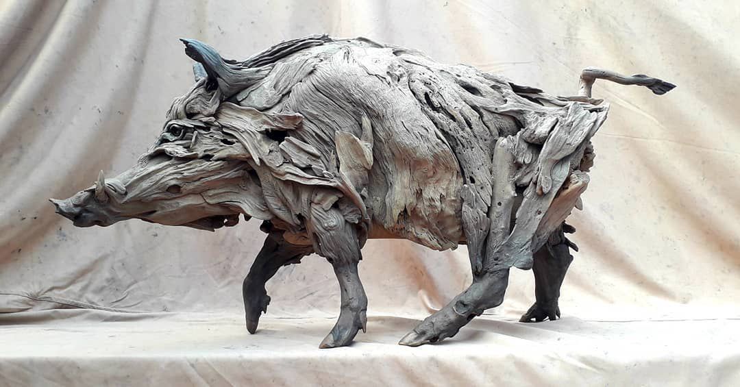 Tony Fredriksson Driftwood Sculptures/Facebook