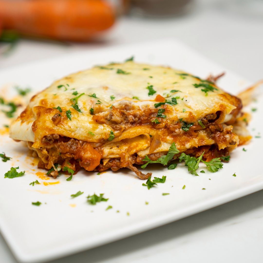 Koperty z lasagne- Pyszności