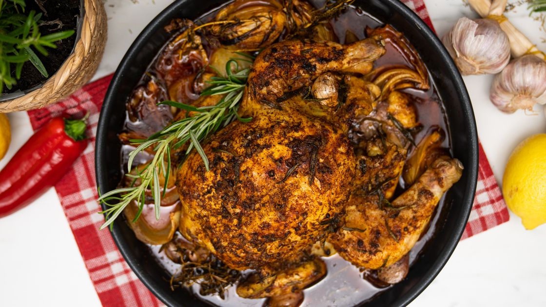 Kurczak pieczony- Pyszności