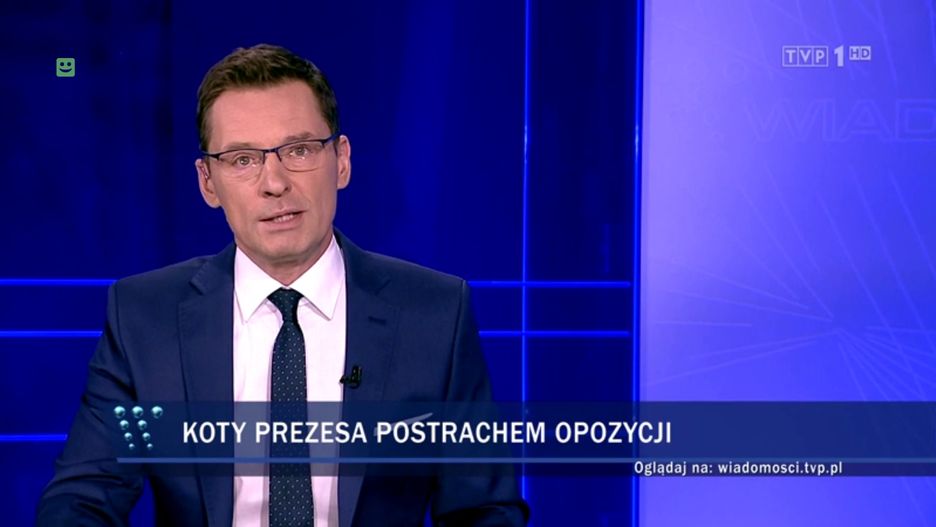 "Wiadomości" TVP w minutowym materiale o "Atlasie kotów" zmieściły kilka manipulacji.