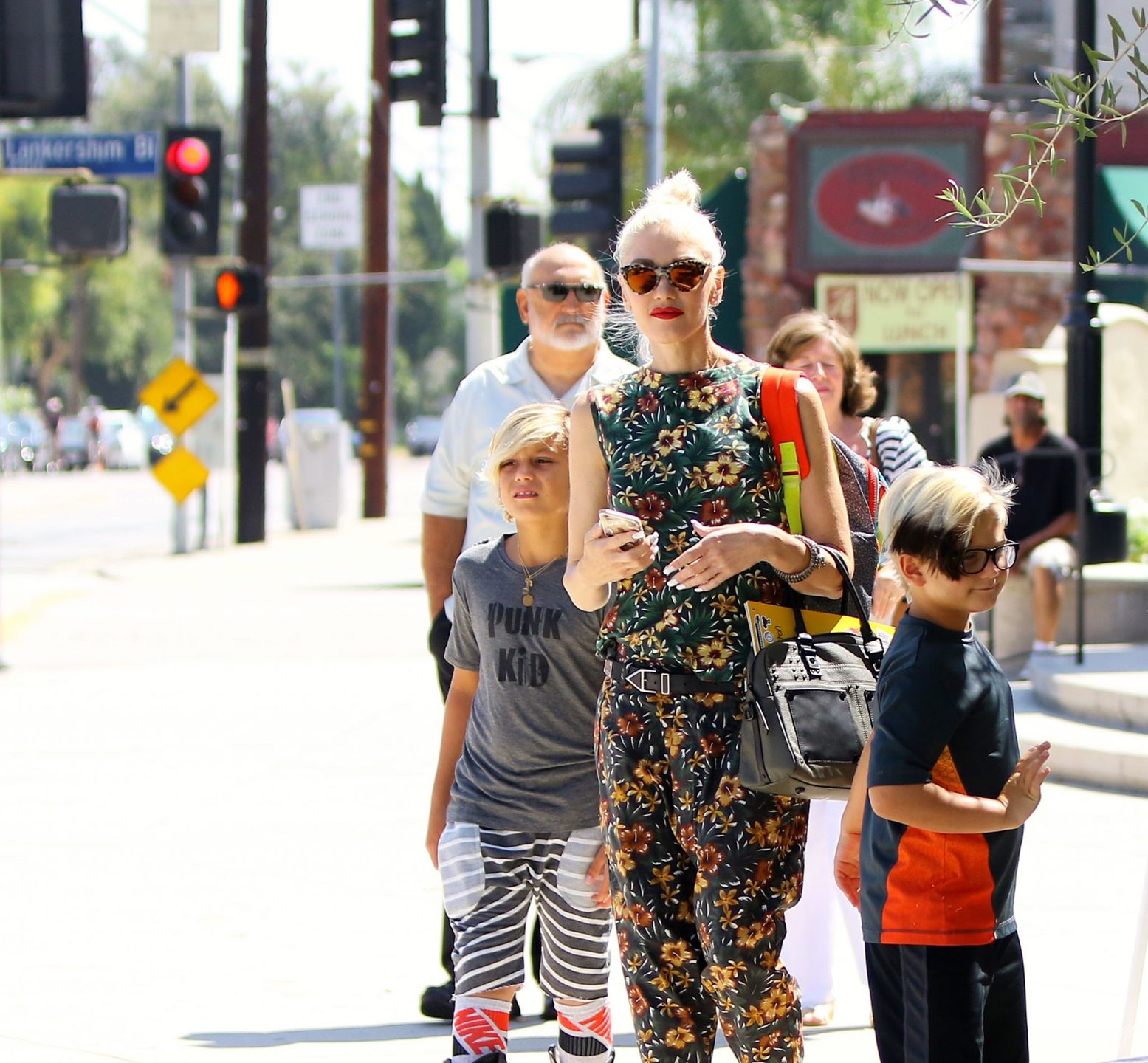 Gwen Stefani z rodziną wybrała się do kościoła