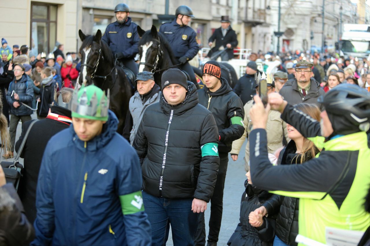 ONR na święcie Trzech Króli w Łodzi. Mieli pilnować porządku