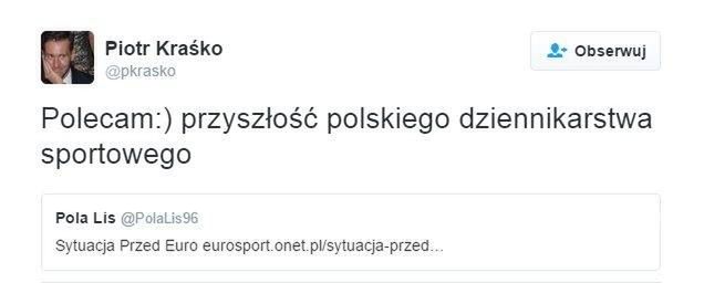 Piotr Kraśko o Poli Lis