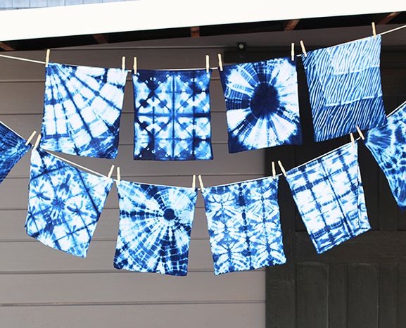 Shibori Dyed Clothes