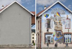 Brzydkie domy zmienia w dzieła sztuki