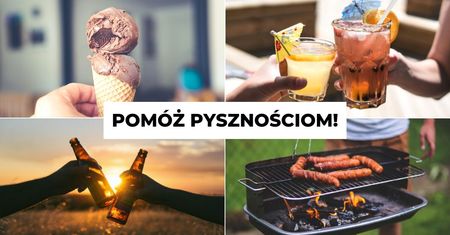 Pomóż Pysznościom! Odpowiedz na 7 krótkich pytań o jedzeniu i piciu