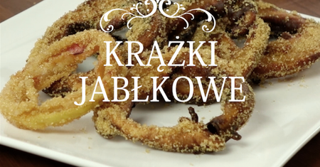 Pyszne jabłkowe pierścienie w brązowym cukrze - nietypowy, ale bardzo smaczny deser