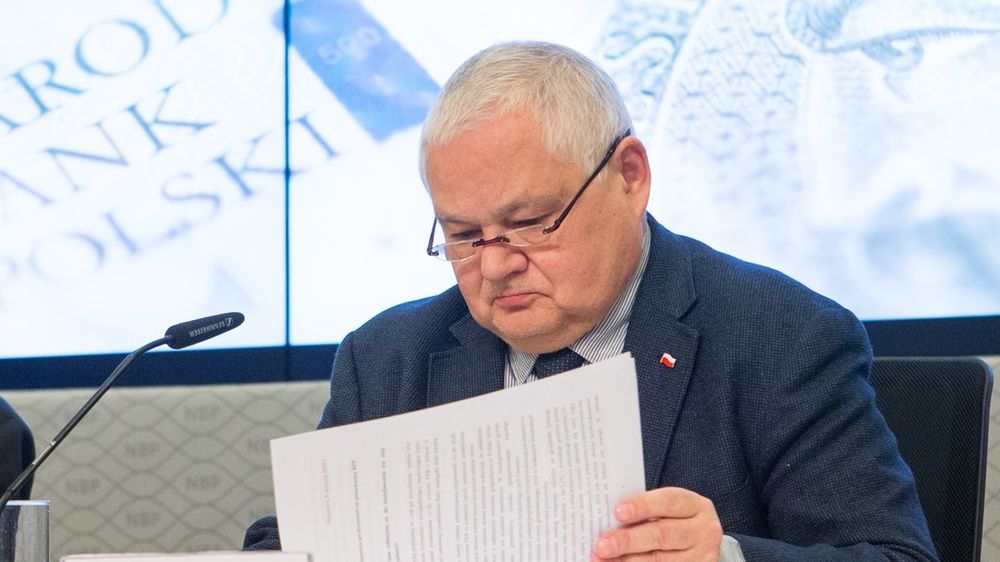 Adam Glapiński na czele NBP stoi od 2016 roku.