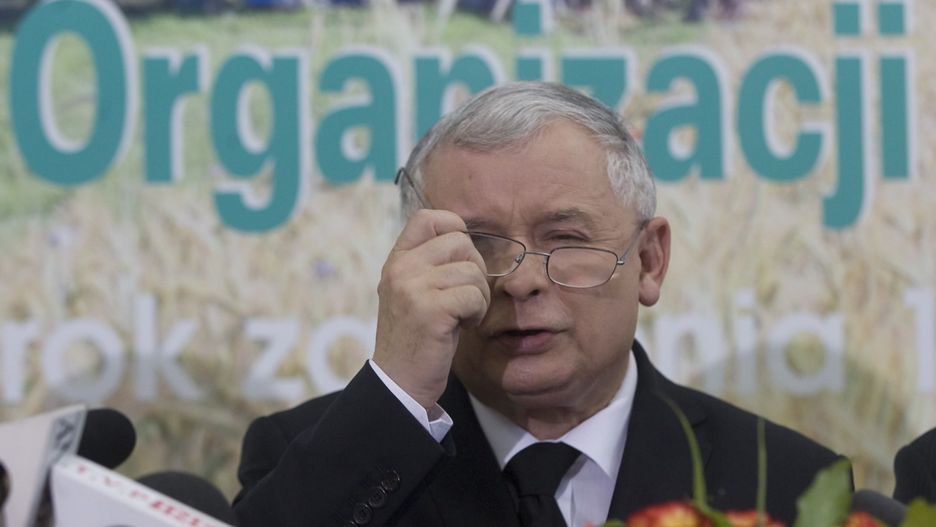 Jarosław Kaczyński na spotkaniu z rolnikami