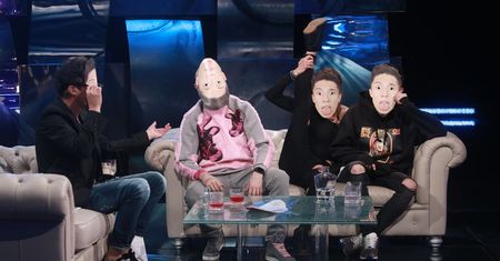 "Kuba Wojewódzki": Dawid Kwiatkowski, Maciej "Gleba" Florek i Ida Nowakowska w programie showmana