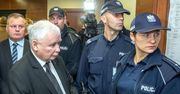 Kaczyński prosił w sądzie o pomoc policję. "Panie Jarku"