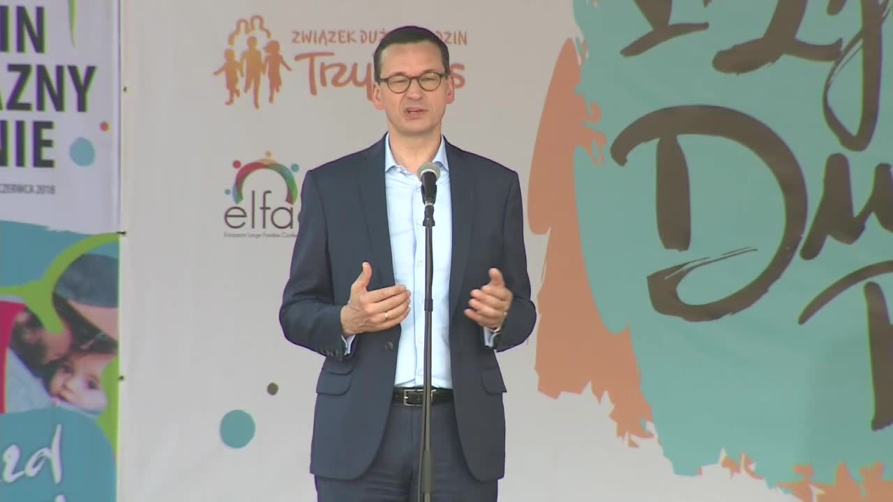 M. Morawiecki: Rozwój polskiej rodziny jest najważniejszy