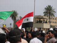 Manifestacja szyitów w Bagdadzie