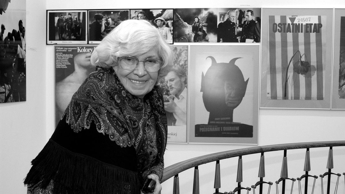 Xymena Zaniewska nie żyje. Miała 91 lat (fot. AKPA)