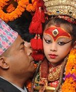 Kumari &ndash; nepalska żywa bogini