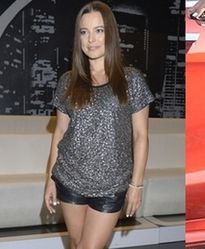 Anna Mucha w szortach. Co za nogi!