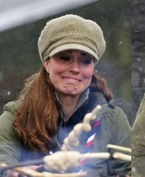Kate Middleton marzła razem ze skautami!