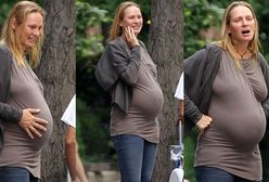 Uma Thurman: poród tuż tuż!