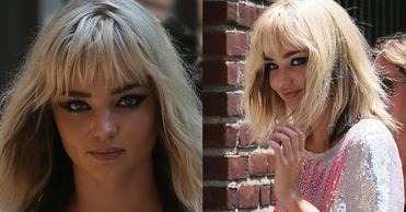 Seksowna modelka została blondynką! Poznajecie?