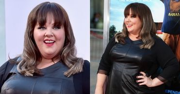 Melissa McCarthy w skórzanej sukience na premierze!