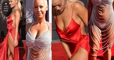 Rita Ora i Amber Rose na gali MTV VMA: bardziej rozebrane niż ubrane!