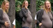 Uma Thurman: poród tuż tuż!
