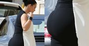Kim Kardashian szybko rośnie w ciąży!