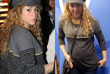 Jak ciężarna Shakira wygląda na co dzień?