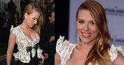 Ciężarna Scarlett Johansson uwodzi na czerwonym dywanie. Sexy! DUŻO ZDJĘĆ