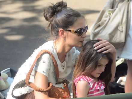 Córka Katie Holmes i Toma Cruise'a w szkole dla bogatych