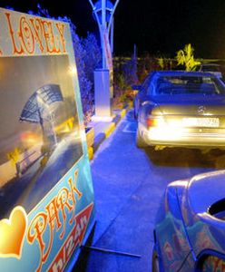 Park Miłości zajęty przez policję