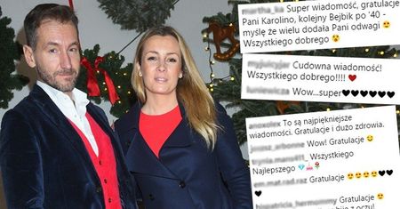 [AKTUALIZACJA] Karolina Ferenstein-Kraśko spodziewa się dziecka? Internauci już gratulują! Mamy komentarz gwiazdy