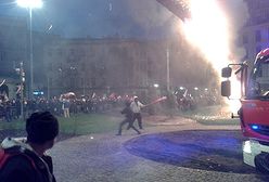 Zamieszki na ulicach Warszawy