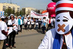 Milczący protest pielęgniarek