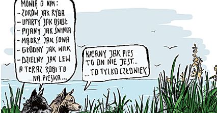 "Człowiek to brzmi dumnie"