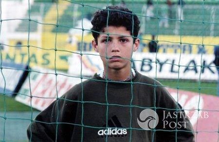 Cristiano Ronaldo w bluzie Adidas
