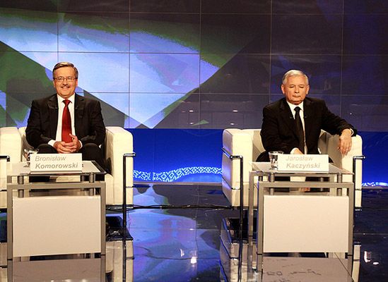 Debaty Komorowski-Kaczyński bez publiczności?