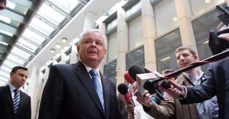 L. Kaczyński mistrzem kierownicy?