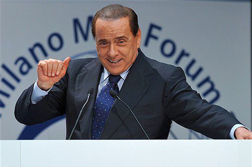 Call girl Berlusconiego na zabawie "I love Silvio"